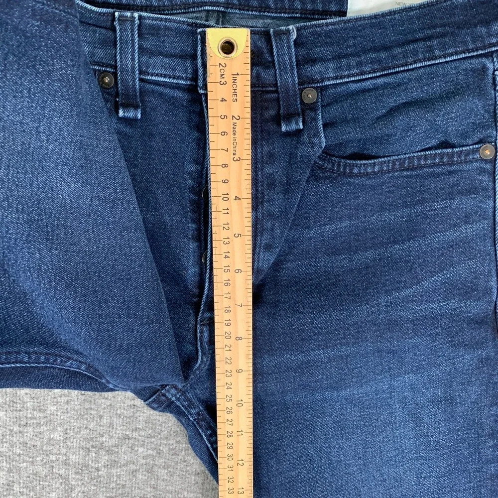 Rag & Bone Fit 2 Slim Jeans Men 31x27 Button Fly Pants Stretch Huston Cashmere
